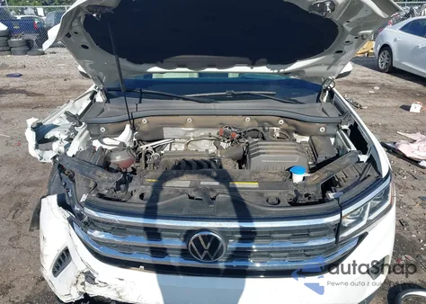 2021 Volkswagen Atlas Se из США, поврежденный, VIN 1V2WR2CA8MC556155